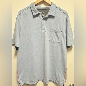 Tommy Bahama Sky Blue Polo Shirt Size XL